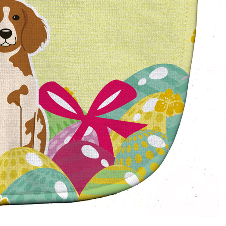 Easter Eggs Brittany Spaniel Baby Bib BB6072BIB - the-store.com