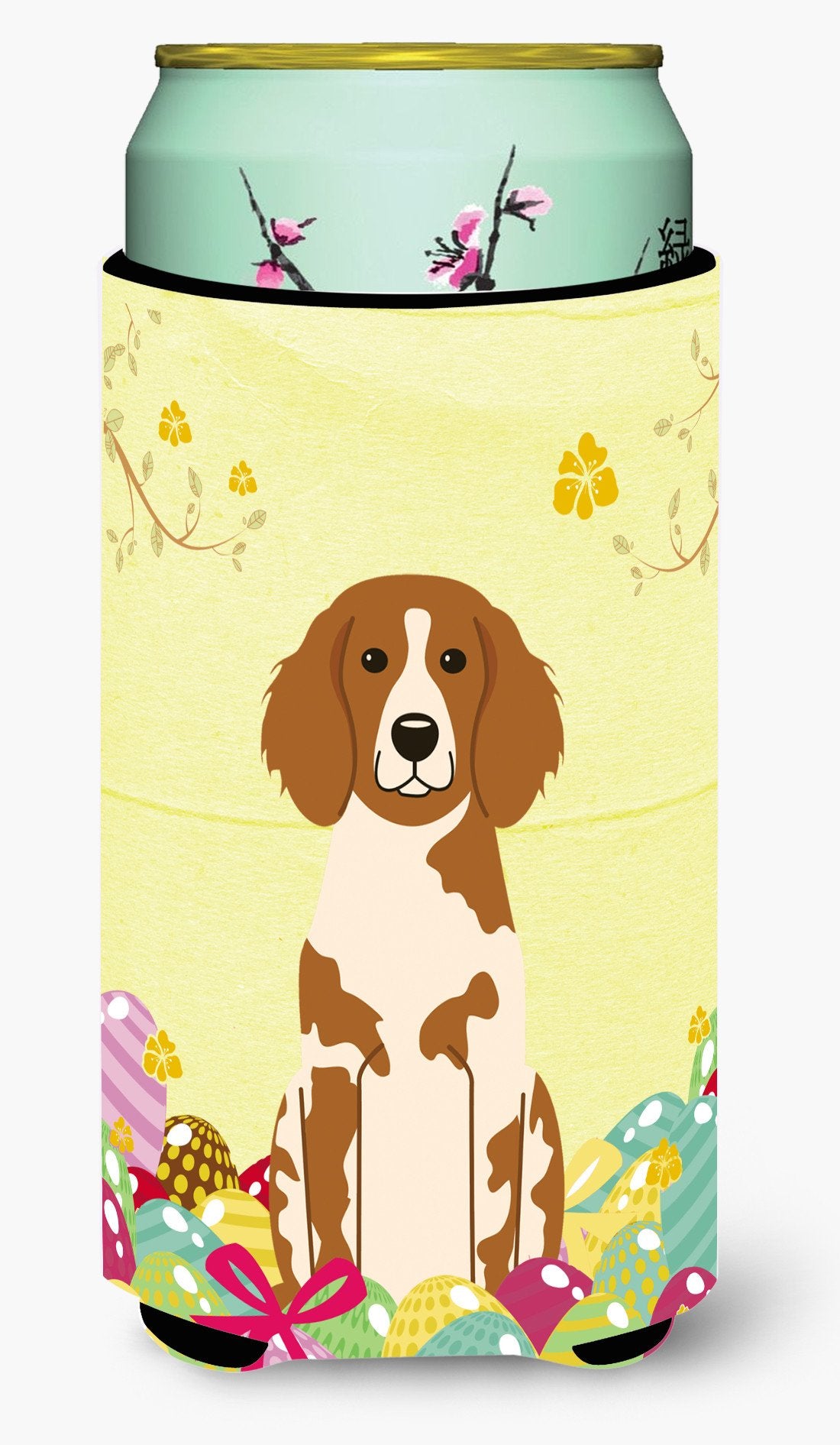 Easter Eggs Brittany Spaniel Tall Boy Beverage Insulator Hugger BB6072TBC by Caroline's Treasures