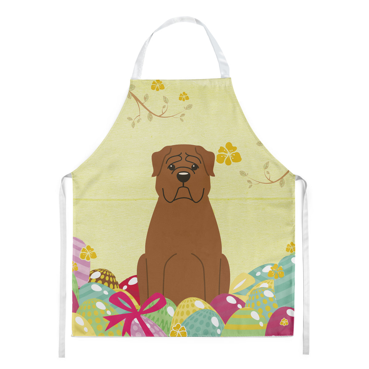 Easter Eggs Dogue de Bourdeaux Apron BB6073APRON  the-store.com.