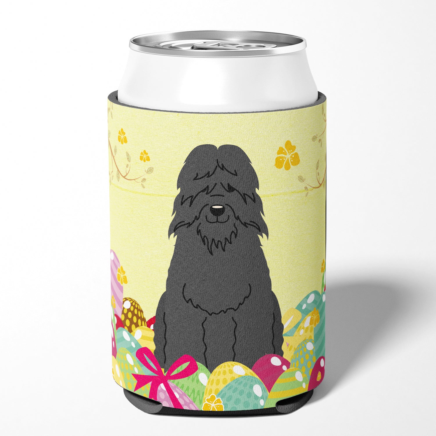 Easter Eggs Bouvier des Flandres Can or Bottle Hugger BB6074CC  the-store.com.