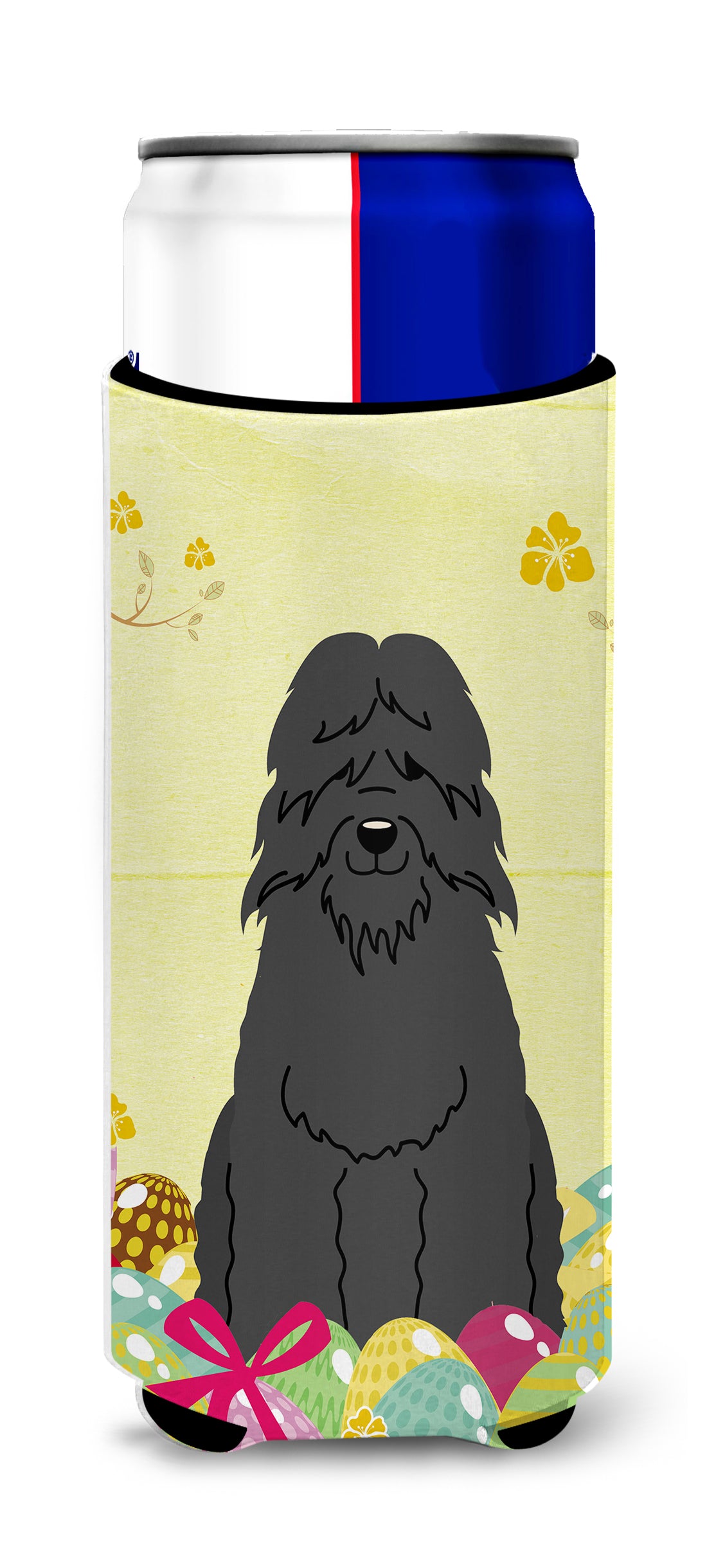 Easter Eggs Bouvier des Flandres  Ultra Hugger for slim cans BB6074MUK  the-store.com.