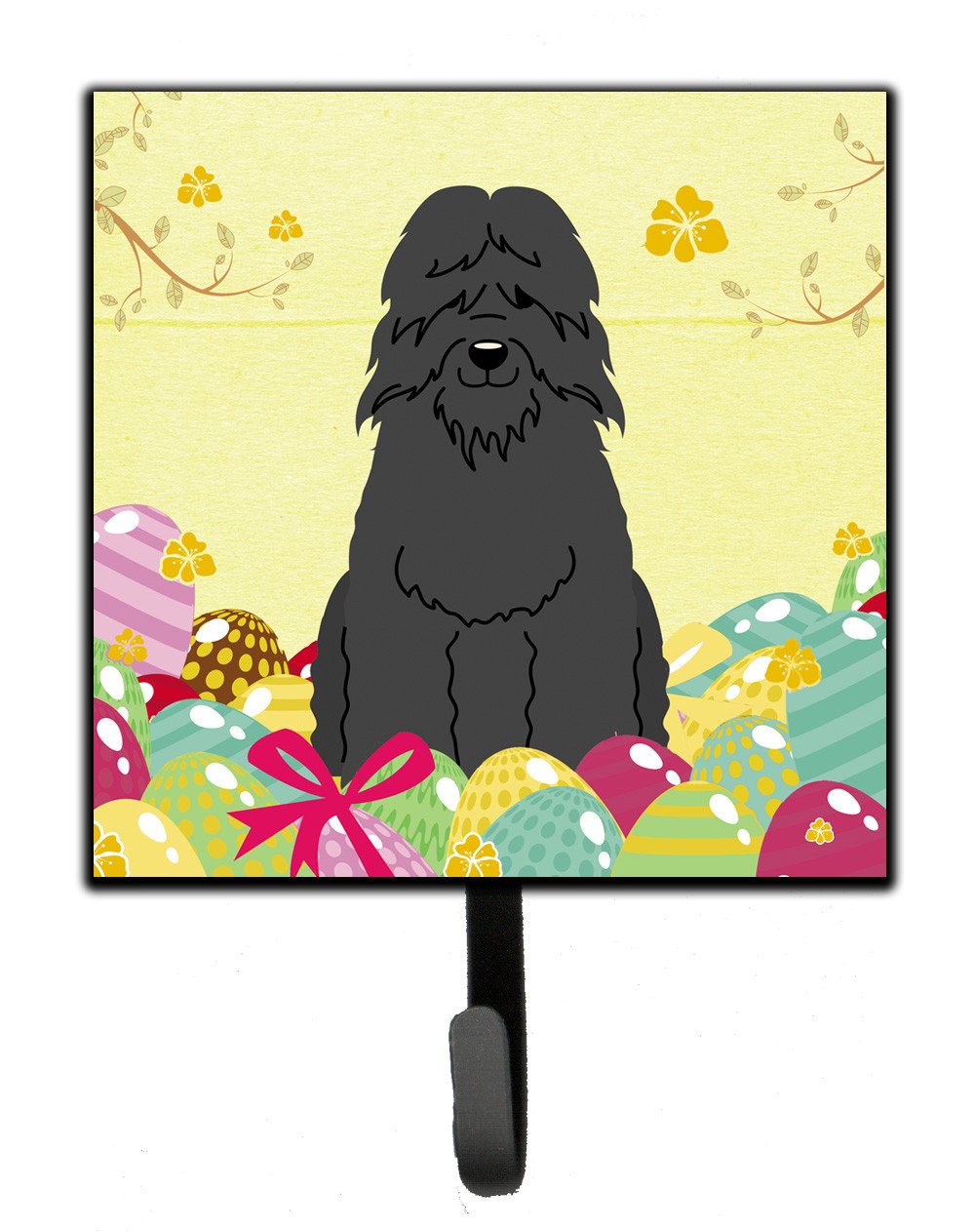 Easter Eggs Bouvier des Flandres Leash or Key Holder BB6074SH4 by Caroline&#39;s Treasures