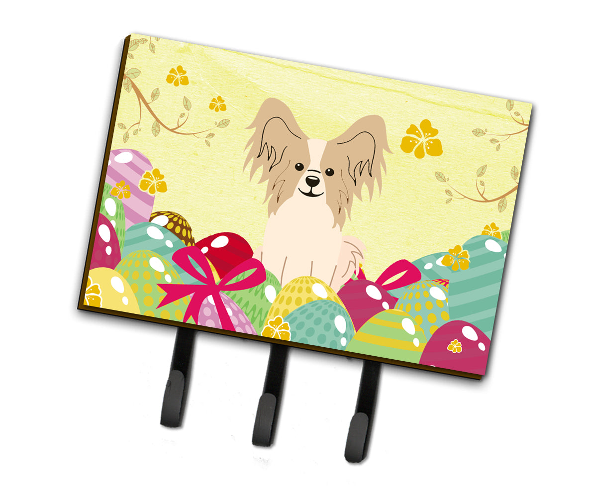 Easter Eggs Papillon Sable White Leash or Key Holder BB6077TH68  the-store.com.