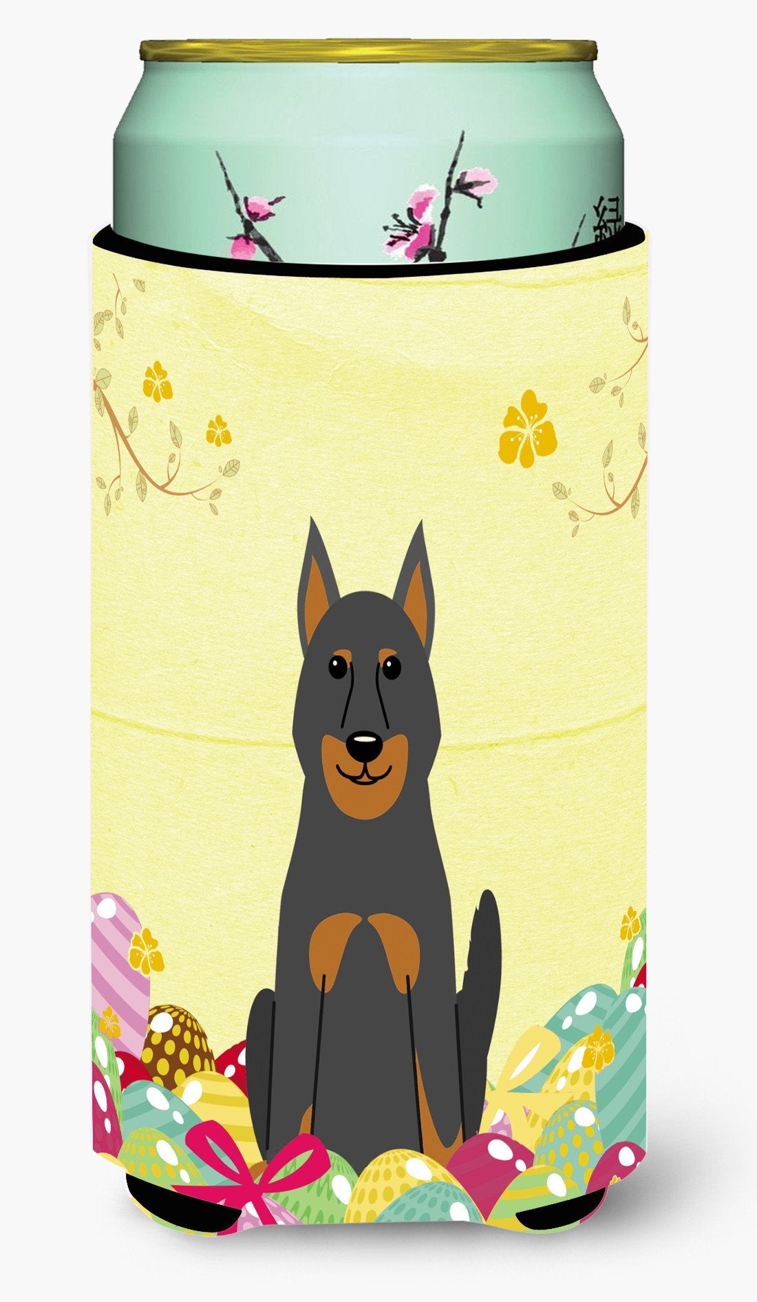 Easter Eggs Beauce Shepherd Dog Tall Boy Beverage Insulator Hugger BB6080TBC by Caroline's Treasures