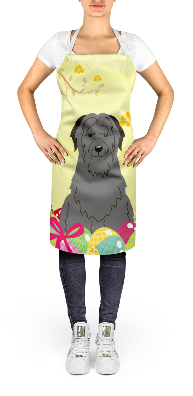 Easter Eggs Briard Black Apron BB6081APRON  the-store.com.