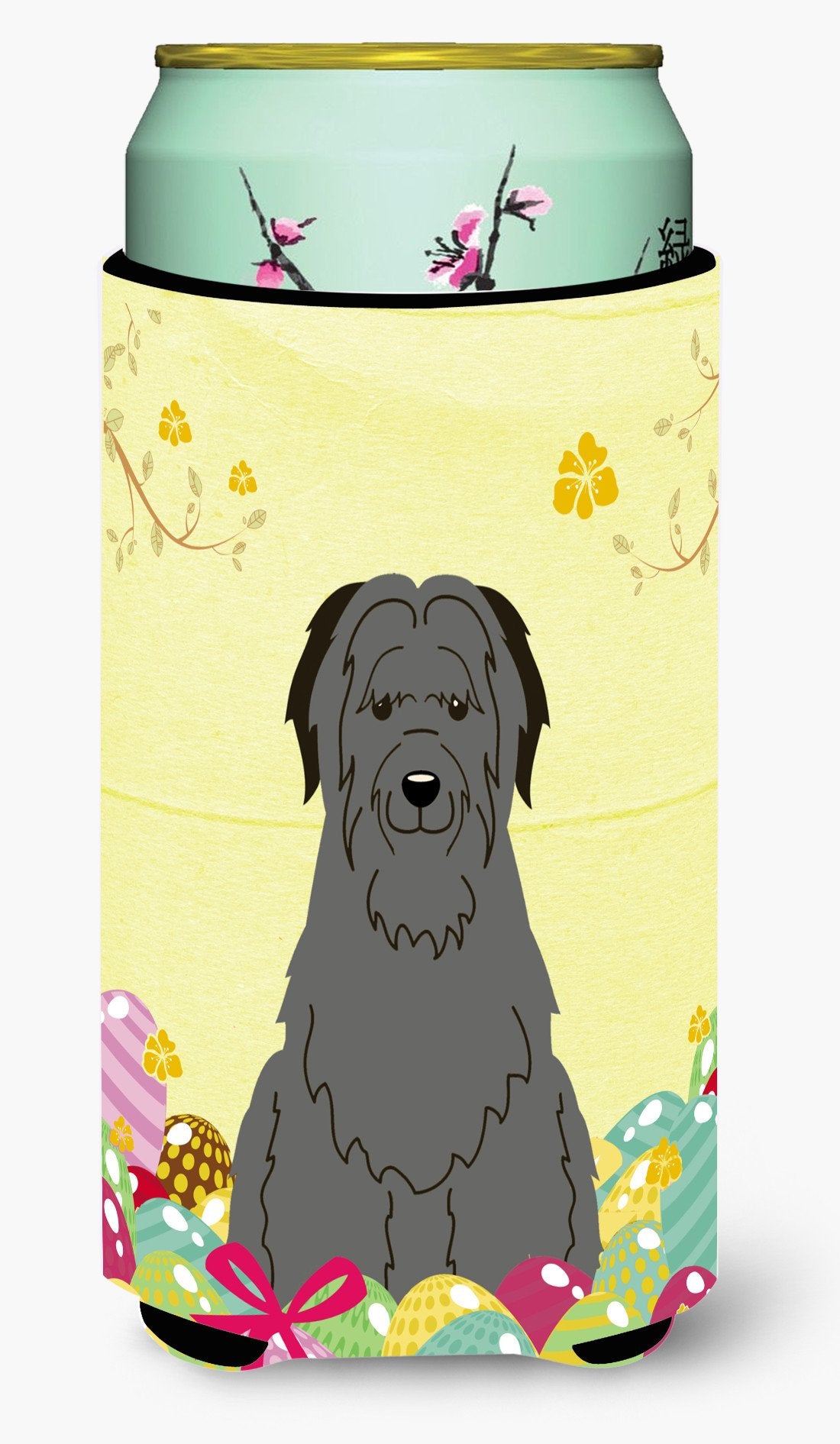 Easter Eggs Briard Black Tall Boy Beverage Insulator Hugger BB6081TBC by Caroline's Treasures