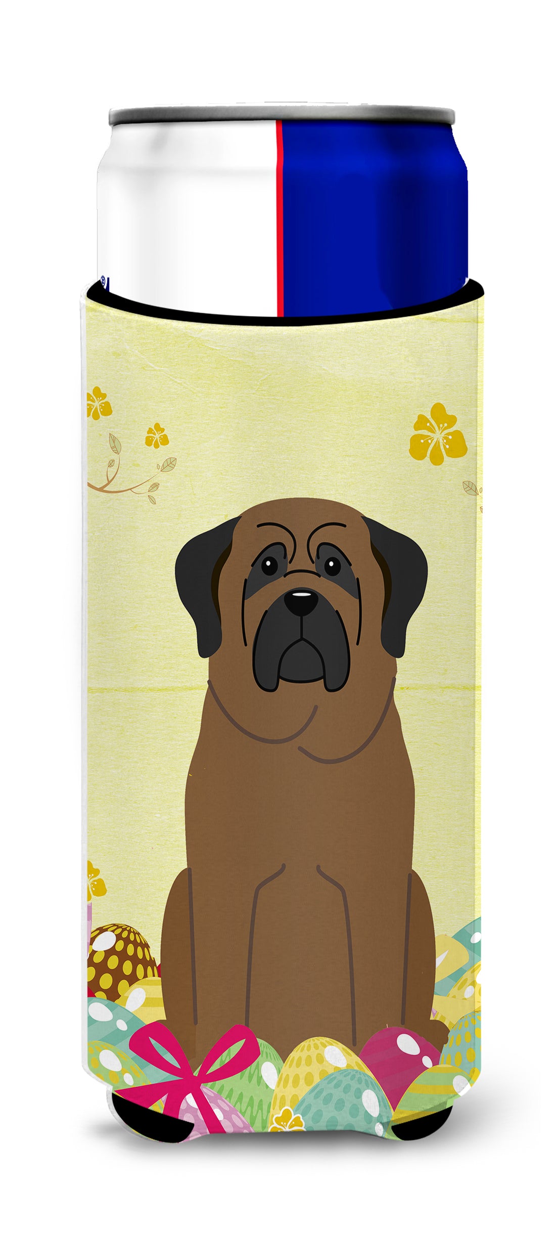 Easter Eggs Bullmastiff  Ultra Hugger for slim cans BB6084MUK  the-store.com.