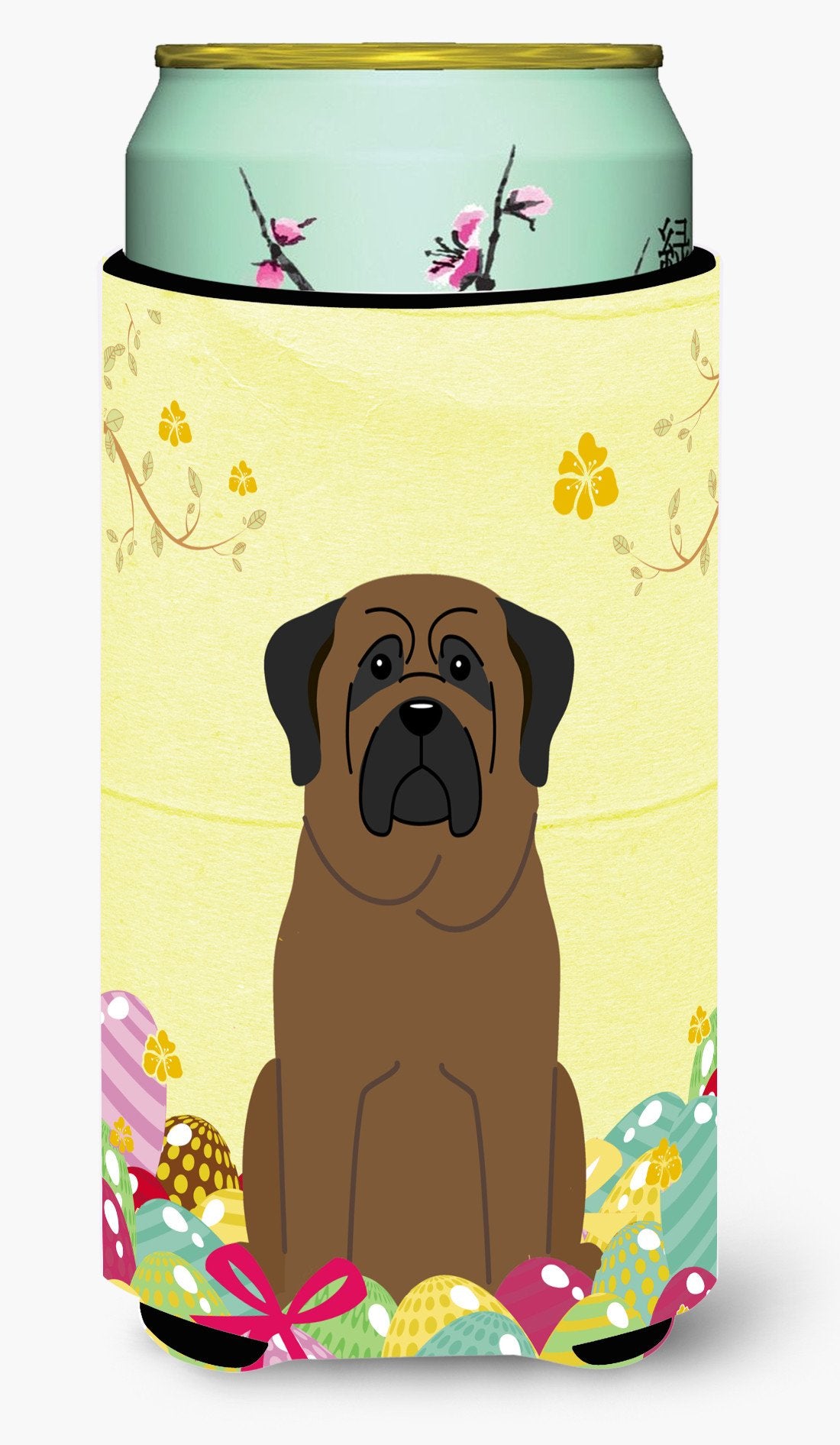 Easter Eggs Bullmastiff Tall Boy Beverage Insulator Hugger BB6084TBC by Caroline's Treasures