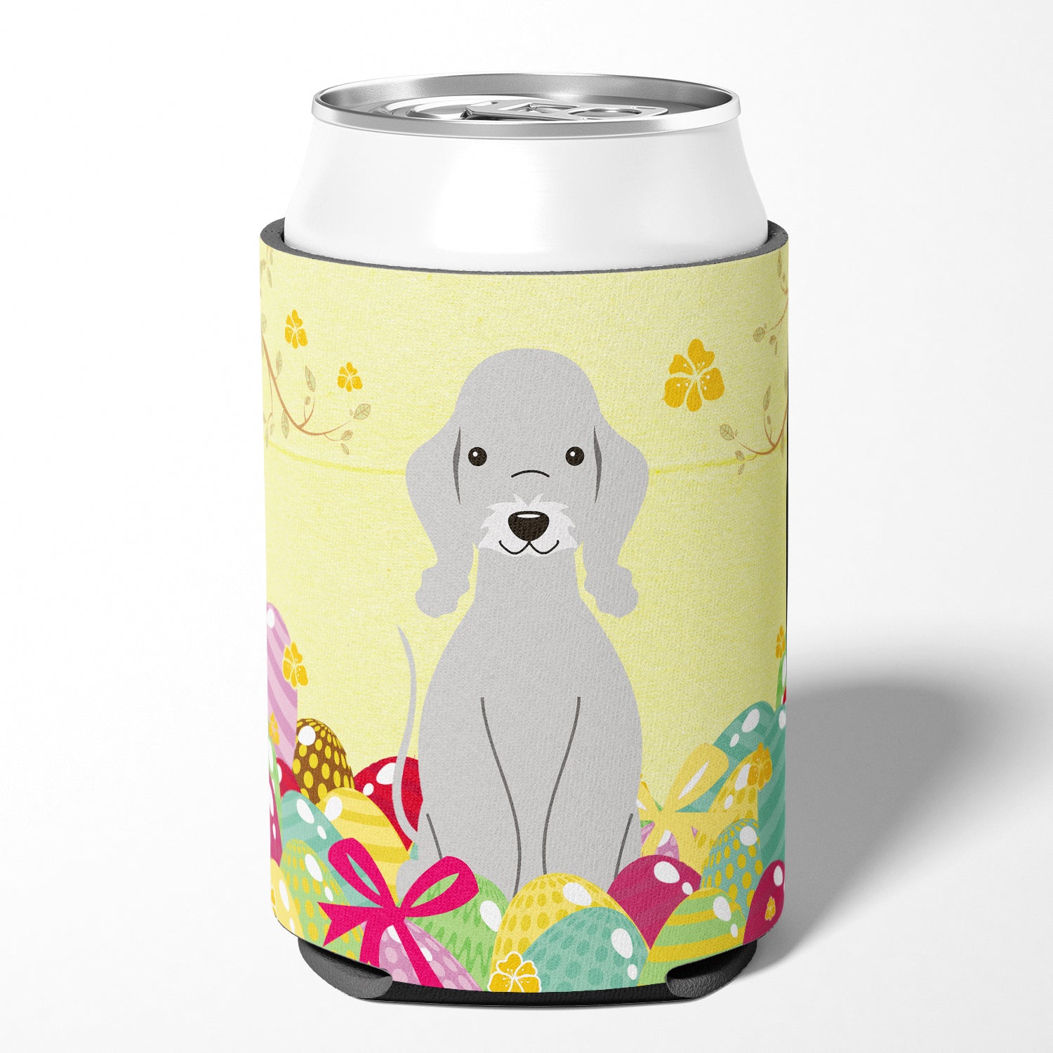 Easter Eggs Bedlington Terrier Blue Can or Bottle Hugger BB6090CC  the-store.com.