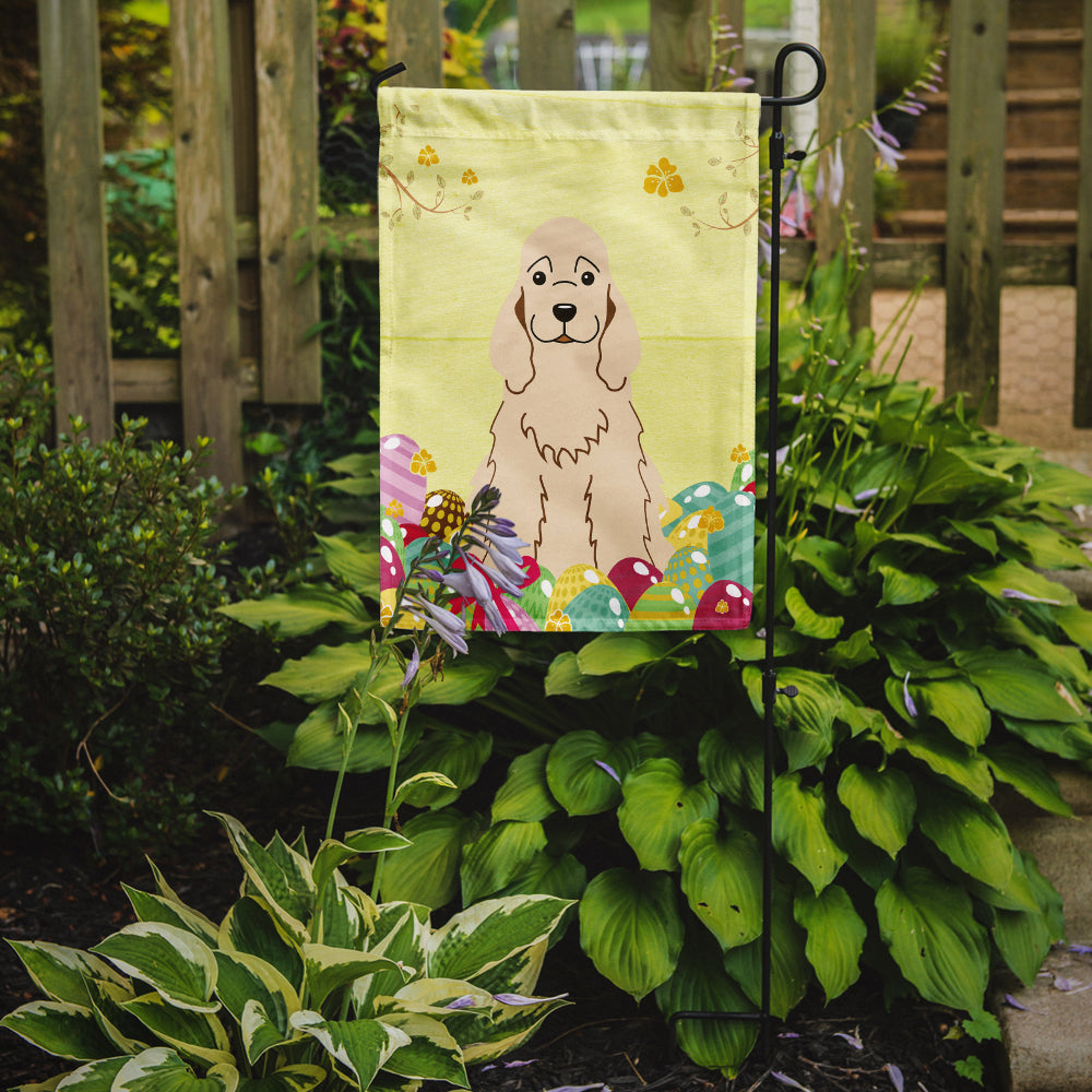 Easter Eggs Cocker Spaniel Buff Flag Garden Size BB6094GF  the-store.com.