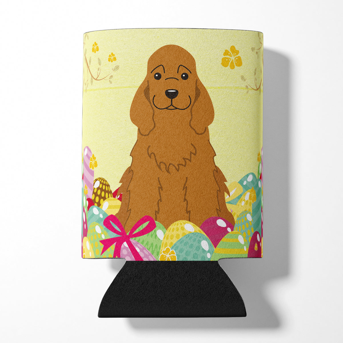 Easter Eggs Cocker Spaniel Red Can or Bottle Hugger BB6095CC  the-store.com.