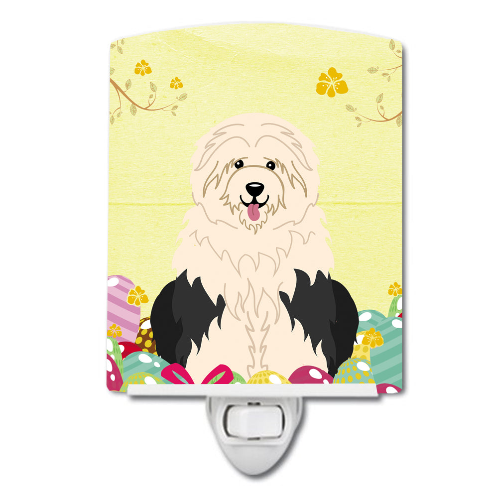 Easter Eggs Old English Sheepdog Ceramic Night Light BB6096CNL - the-store.com