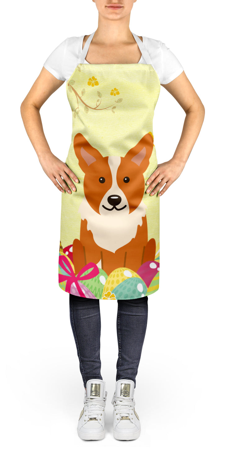 Easter Eggs Corgi Apron BB6100APRON  the-store.com.