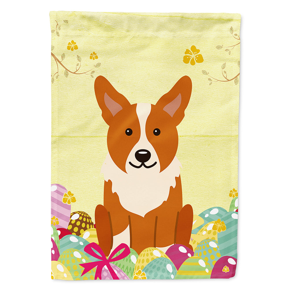 Easter Eggs Corgi Flag Canvas House Size BB6100CHF  the-store.com.