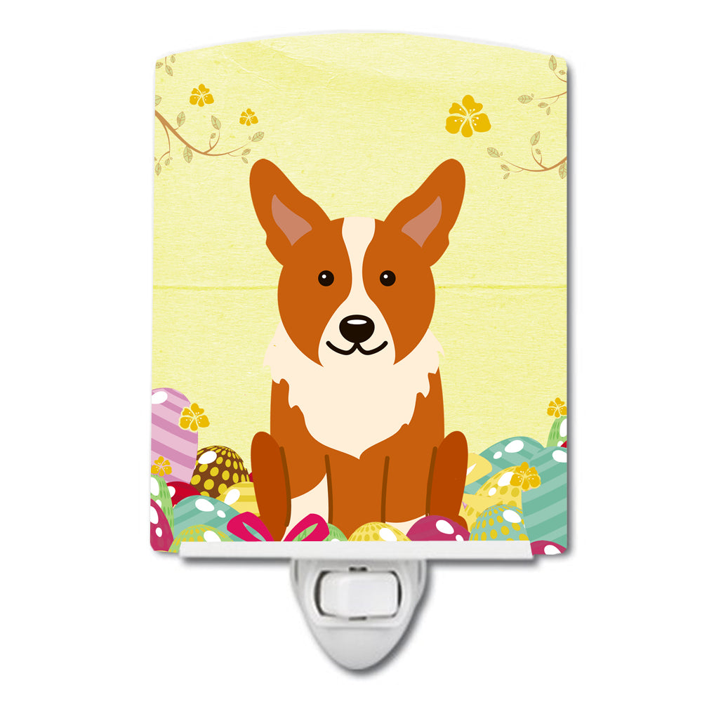 Easter Eggs Corgi Ceramic Night Light BB6100CNL - the-store.com