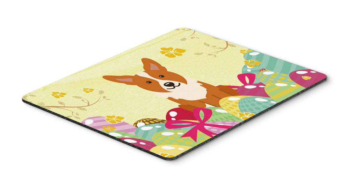 Easter Eggs Corgi Mouse Pad, Hot Pad or Trivet BB6100MP by Caroline&#39;s Treasures