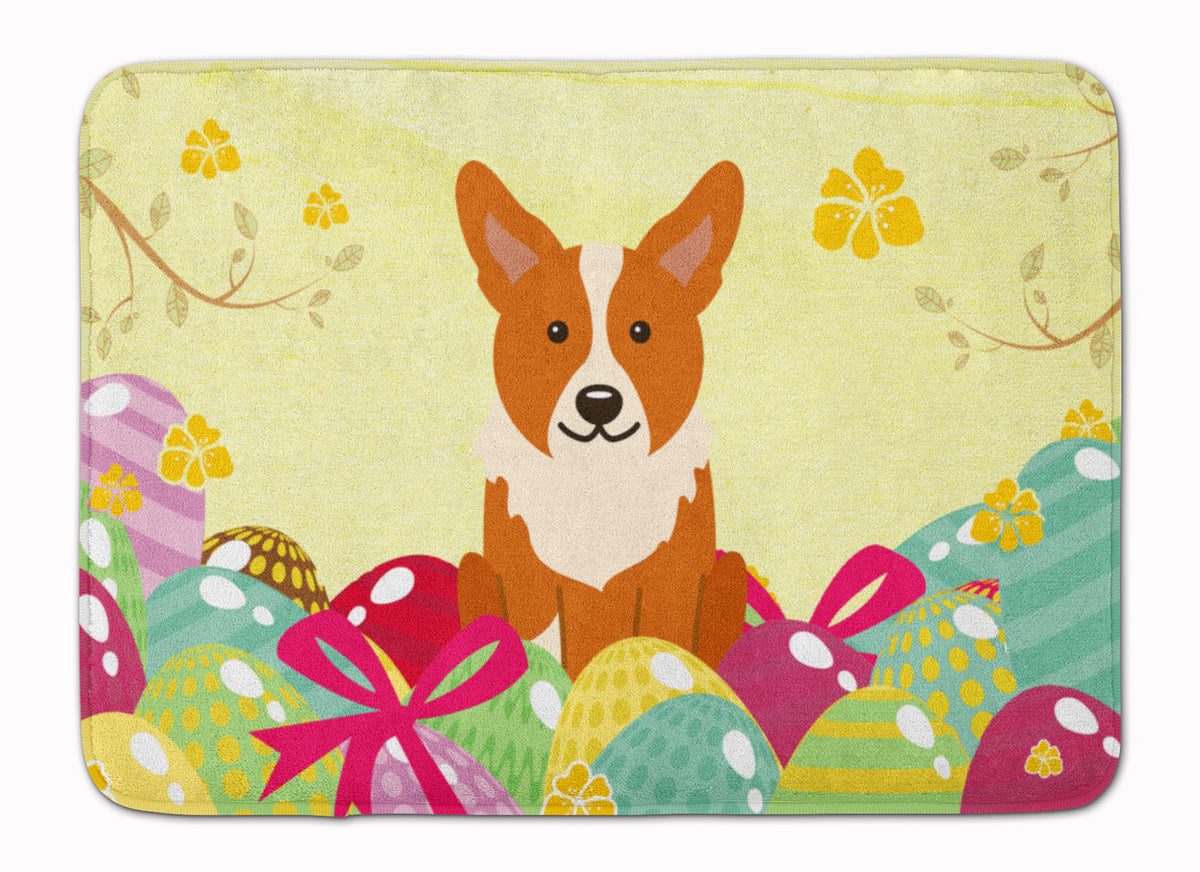 Easter Eggs Corgi Machine Washable Memory Foam Mat BB6100RUG - the-store.com