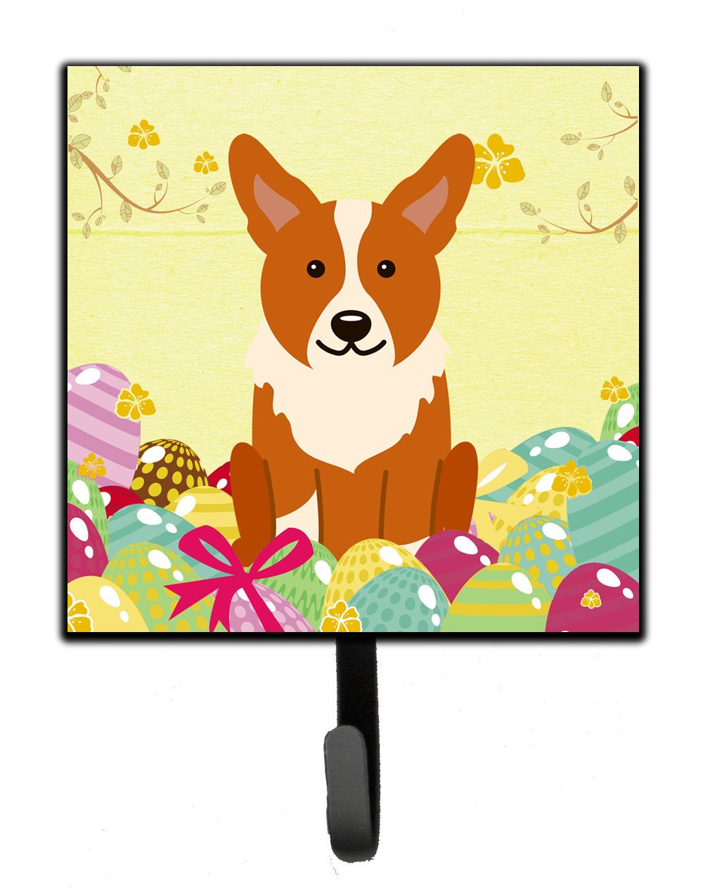 Easter Eggs Corgi Leash or Key Holder BB6100SH4 by Caroline's Treasures