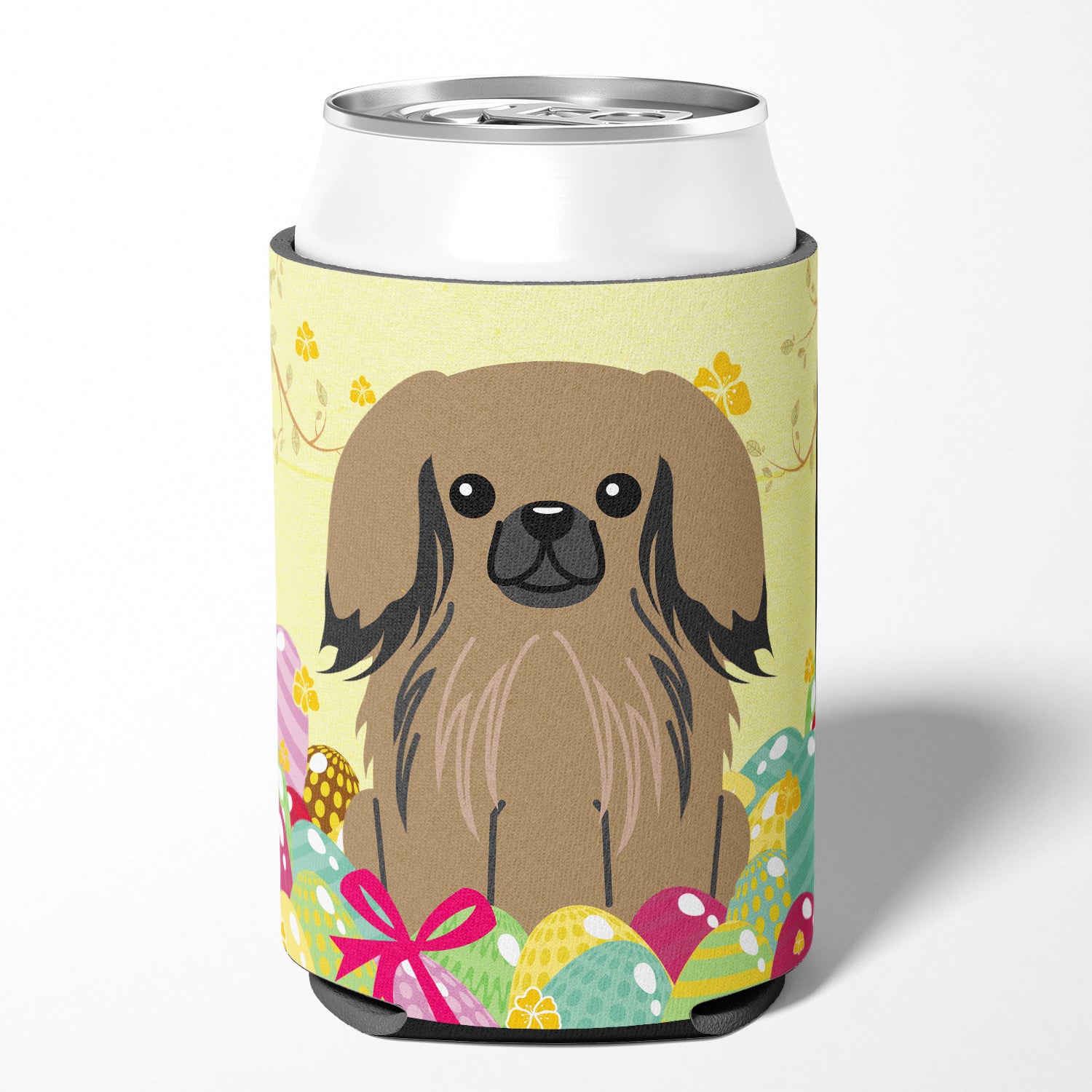 Easter Eggs Pekingnese Tan Can or Bottle Hugger BB6102CC  the-store.com.