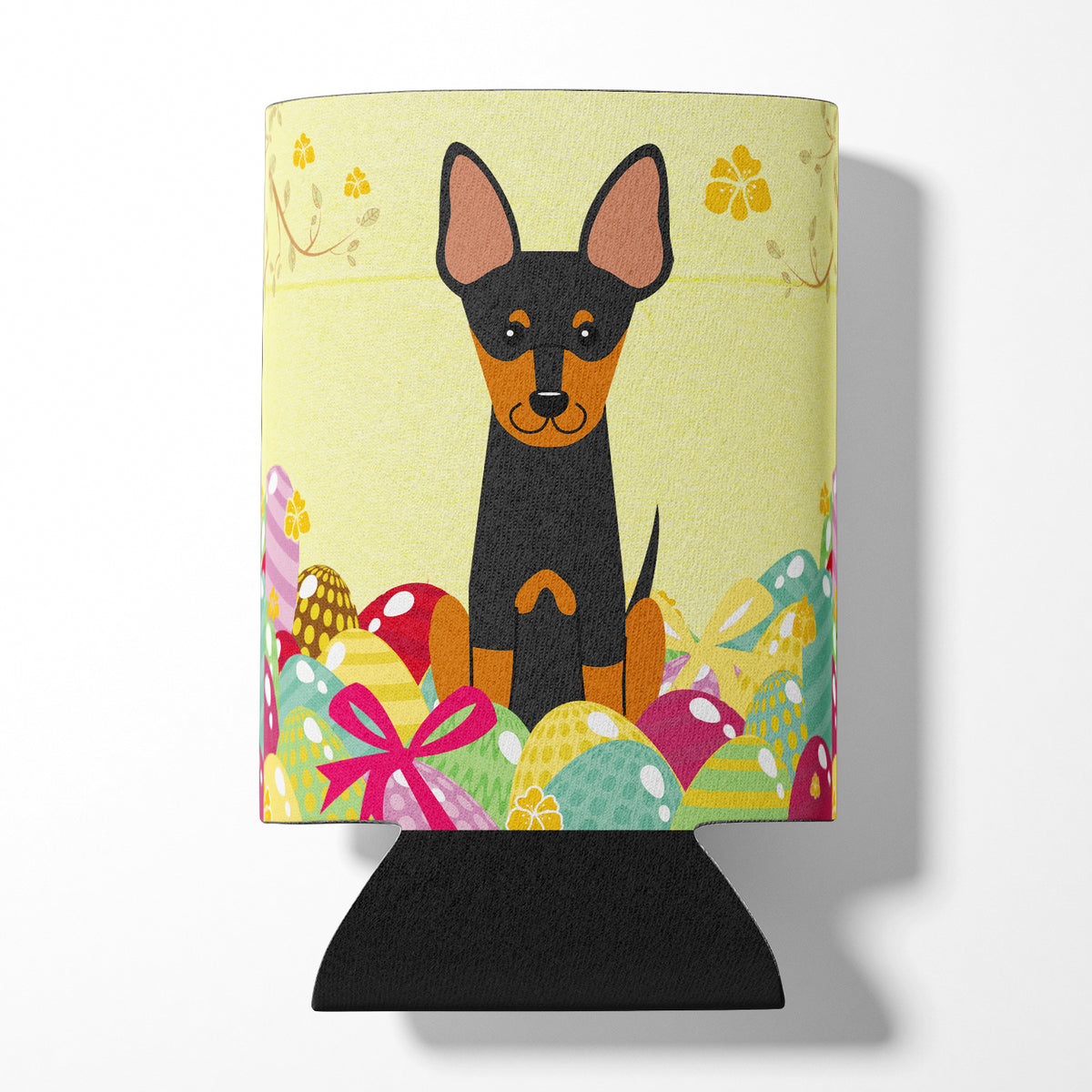 Easter Eggs English Toy Terrier Can or Bottle Hugger BB6109CC  the-store.com.