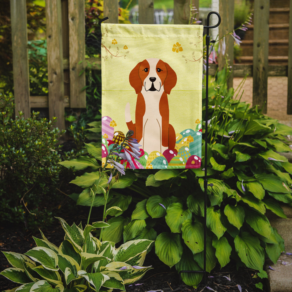 Easter Eggs English Foxhound Flag Garden Size BB6110GF  the-store.com.