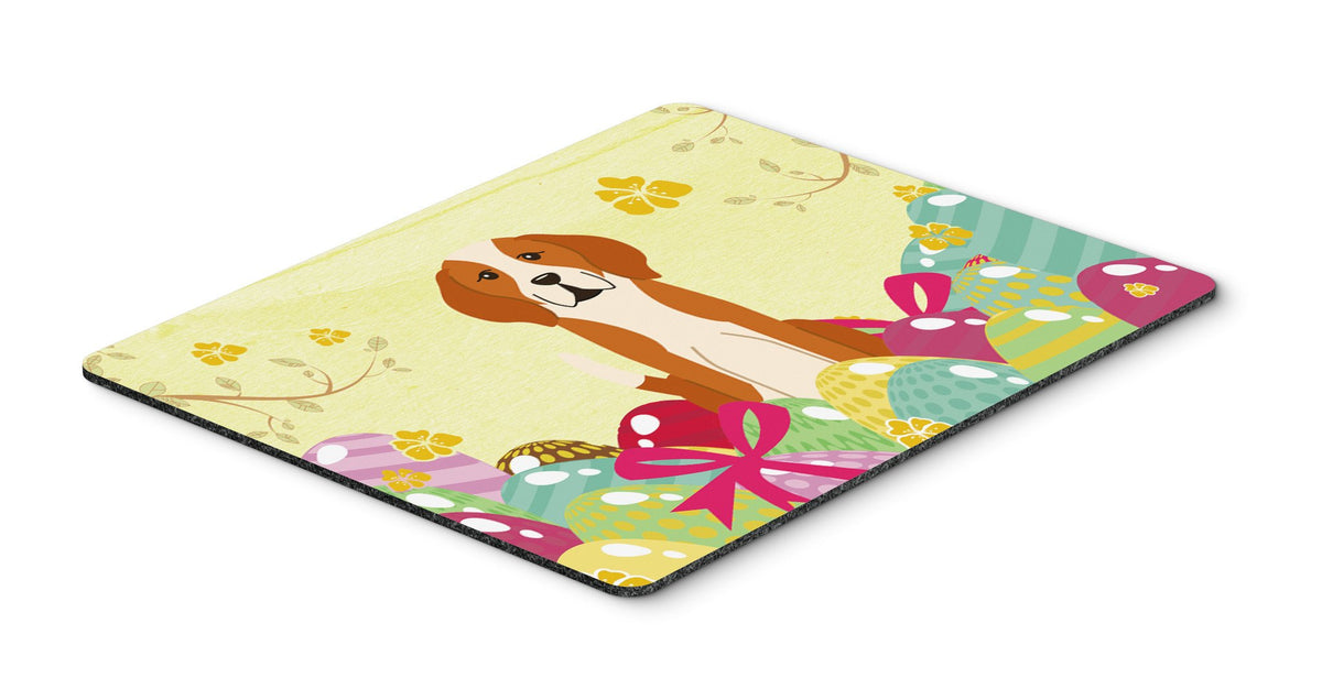 Easter Eggs English Foxhound Mouse Pad, Hot Pad or Trivet BB6110MP by Caroline&#39;s Treasures