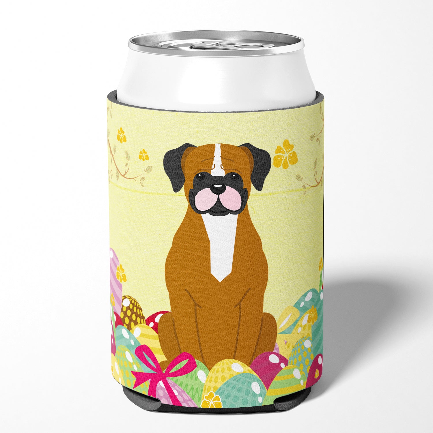 Easter Eggs Flashy Fawn Boxer Can or Bottle Hugger BB6116CC  the-store.com.