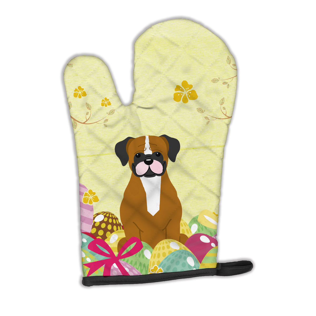 Easter Eggs Flashy Fawn Boxer Oven Mitt BB6116OVMT  the-store.com.