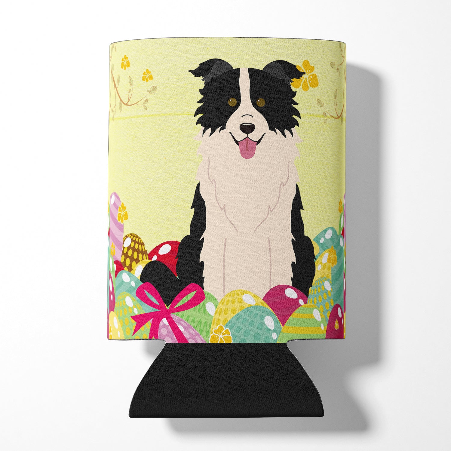 Easter Eggs Border Collie Black White Can or Bottle Hugger BB6118CC  the-store.com.