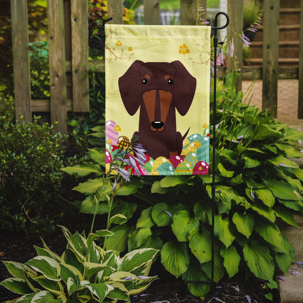 Easter Eggs Dachshund Chocolate Flag Garden Size BB6131GF  the-store.com.