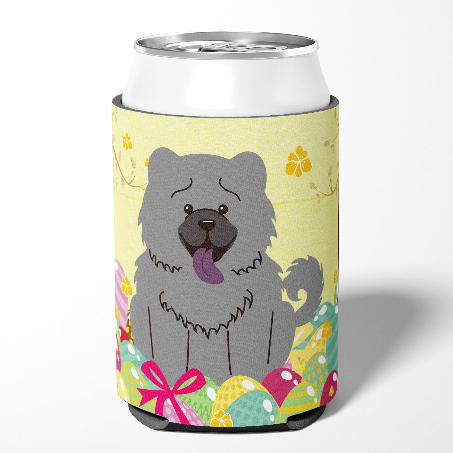 Easter Eggs Chow Chow Blue Can or Bottle Hugger BB6139CC  the-store.com.