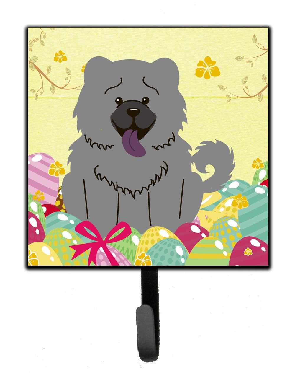 Easter Eggs Chow Chow Blue Leash or Key Holder BB6139SH4 by Caroline's Treasures