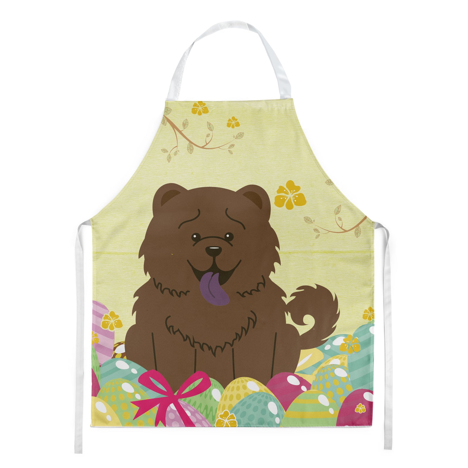 Easter Eggs Chow Chow Chocolate Apron BB6141APRON  the-store.com.