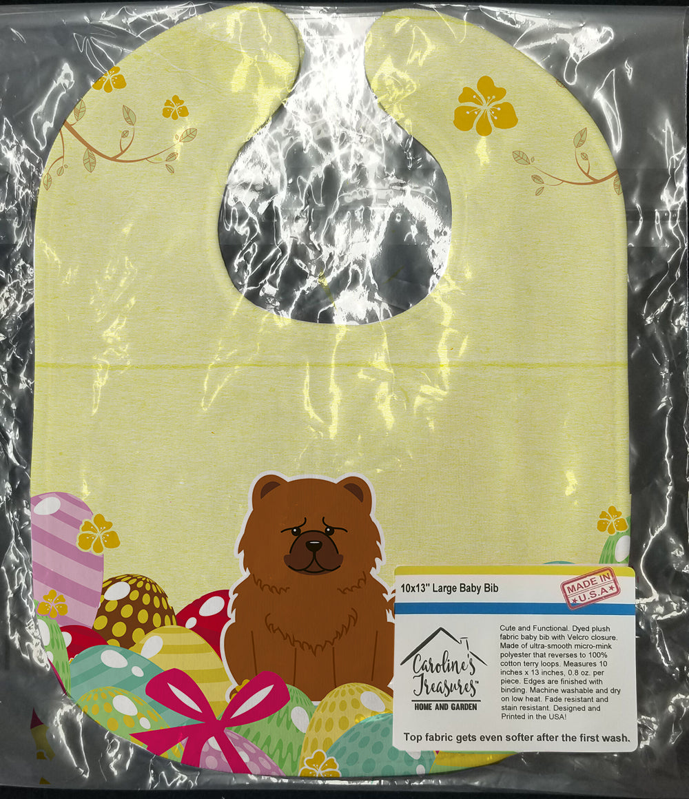 Easter Eggs Chow Chow Red Baby Bib BB6142BIB - the-store.com