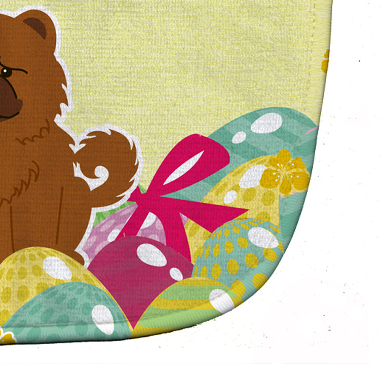 Easter Eggs Chow Chow Red Baby Bib BB6142BIB - the-store.com