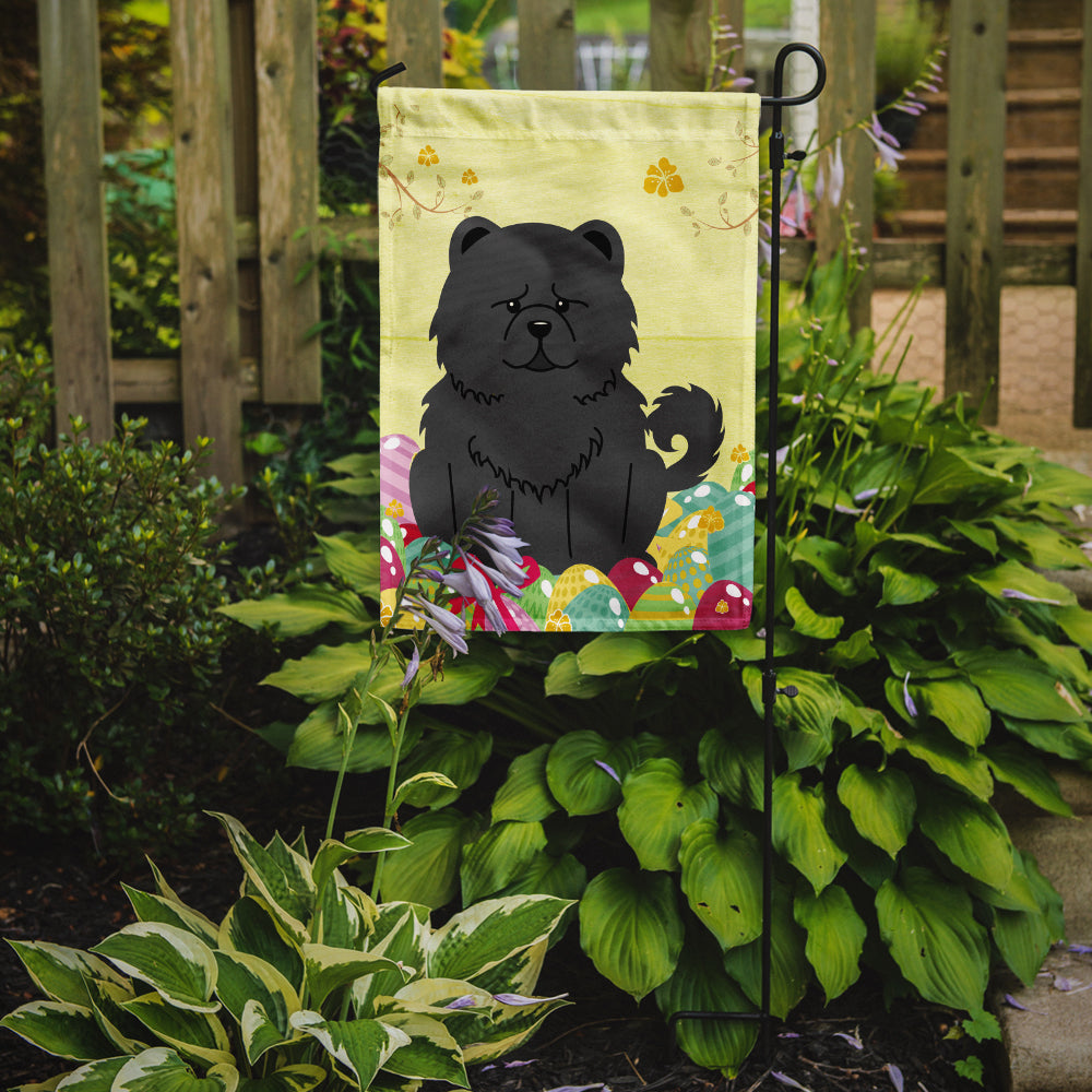 Easter Eggs Chow Chow Black Flag Garden Size BB6143GF  the-store.com.