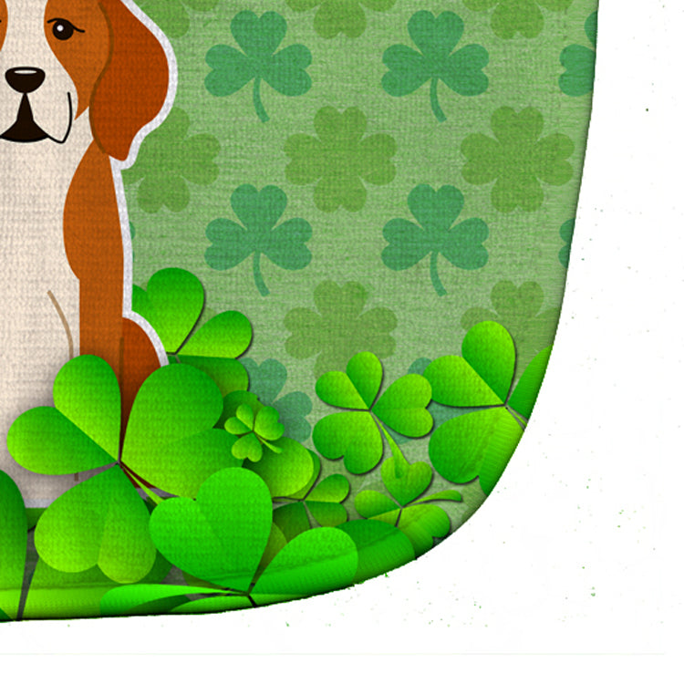 English Foxhound Shamrocks Baby Bib BB6251BIB - the-store.com