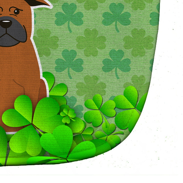 Chinese Chongqing Dog Shamrocks Baby Bib - the-store.com