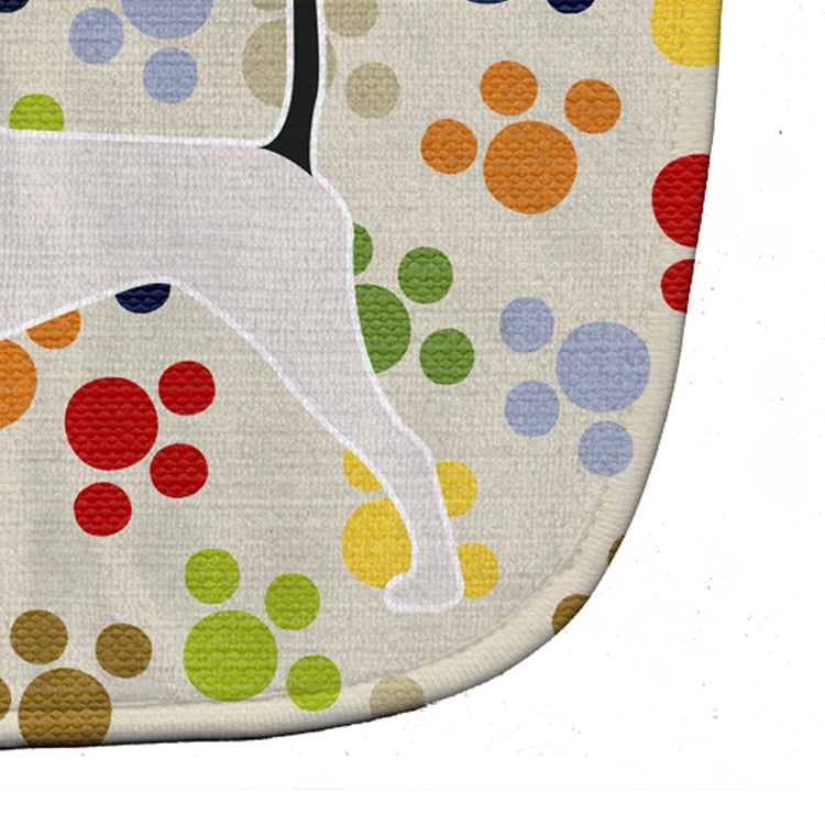 English Pointer Pawprints Baby Bib BB6300BIB - the-store.com