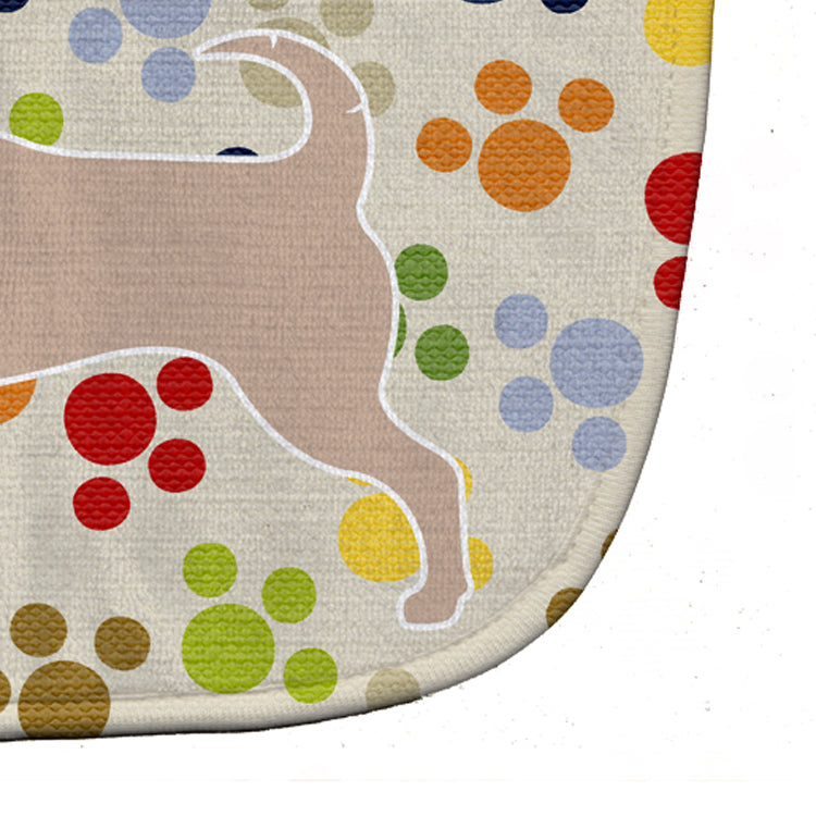 Chihuahua Pawprints Baby Bib BB6355BIB - the-store.com