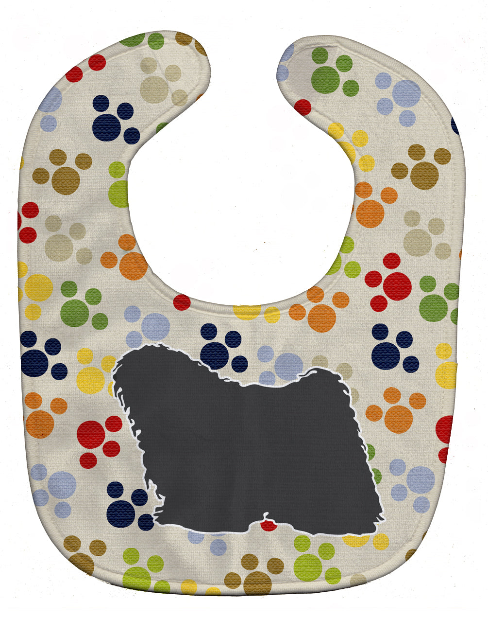 Puli Pawprints Baby Bib BB6368BIB - the-store.com