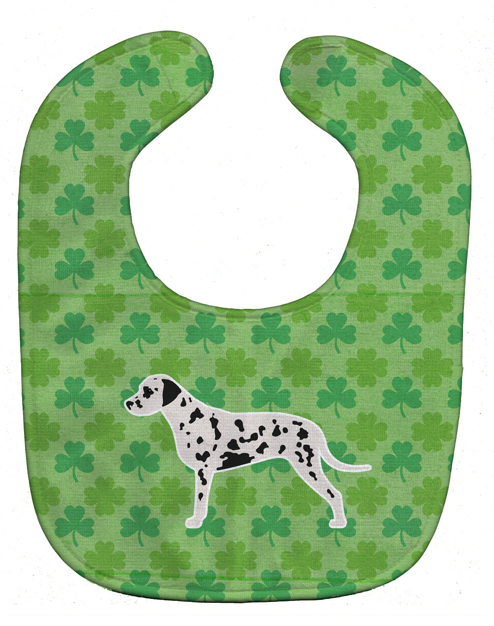 Dalmatian Shamrocks  Baby Bib BB6388BIB - the-store.com