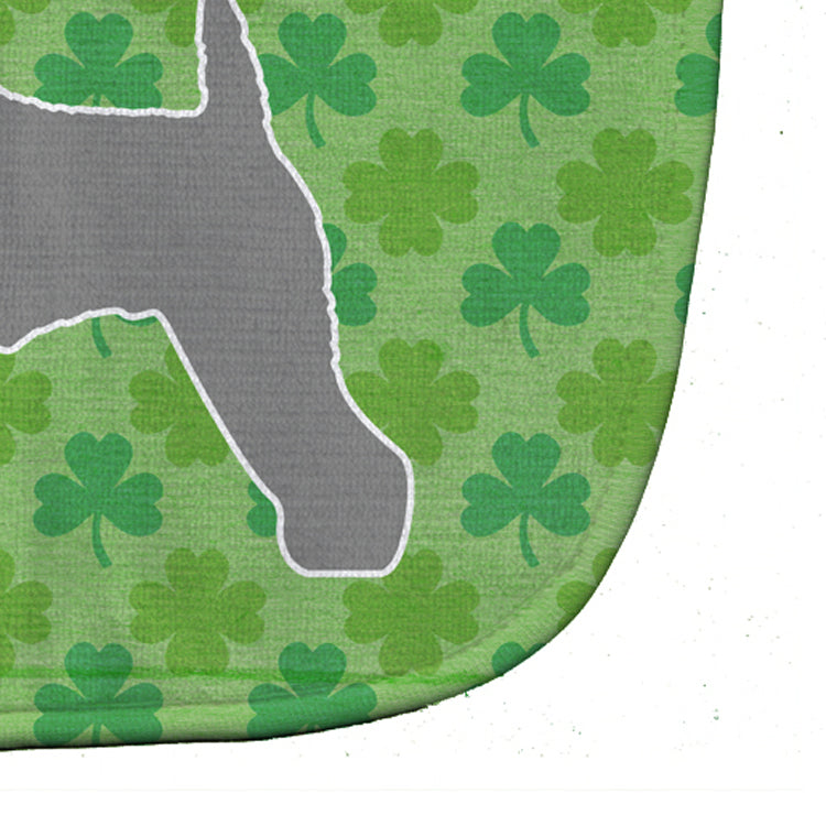 Kerry Blue Terrier Shamrocks  Baby Bib BB6397BIB - the-store.com