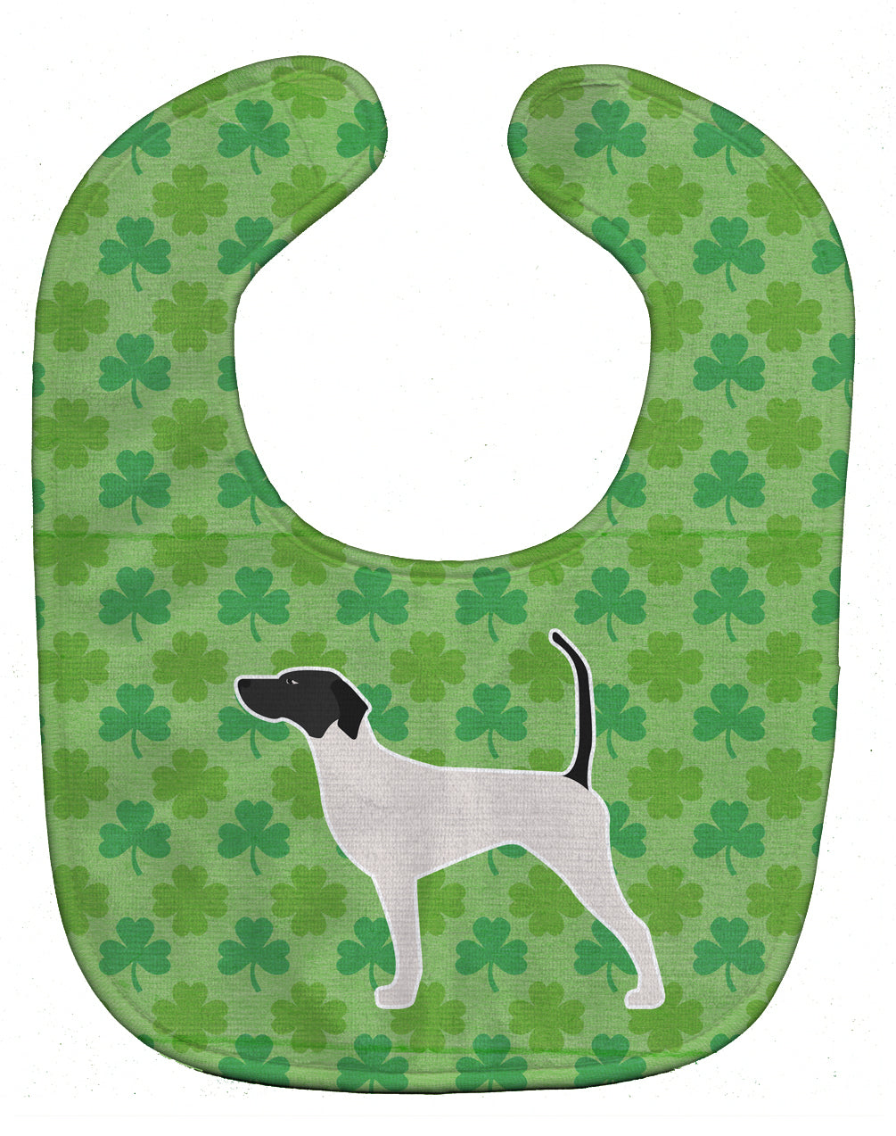 English Pointer Shamrocks  Baby Bib BB6400BIB - the-store.com