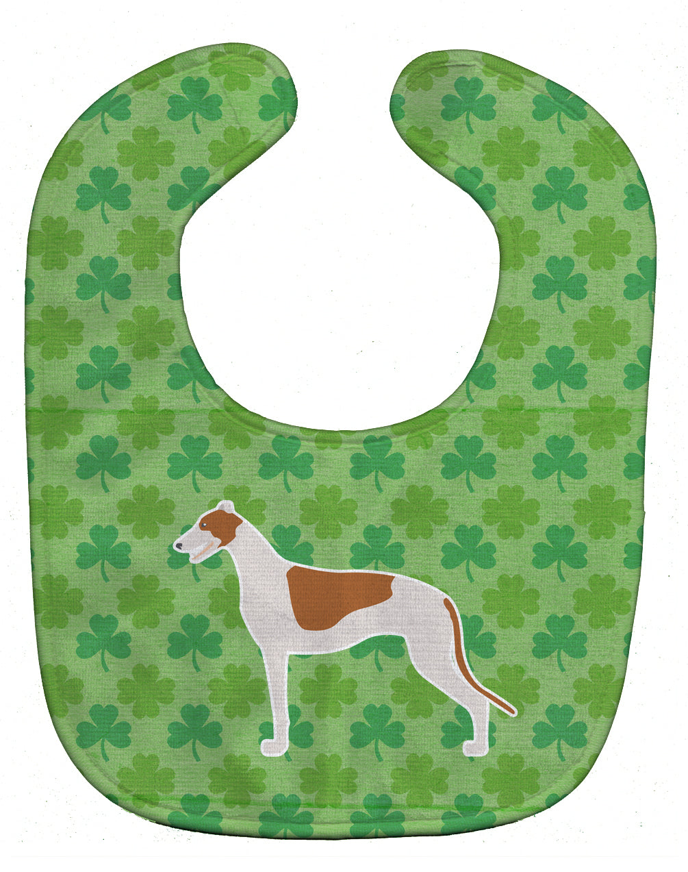 Greyhound Shamrocks  Baby Bib BB6410BIB - the-store.com