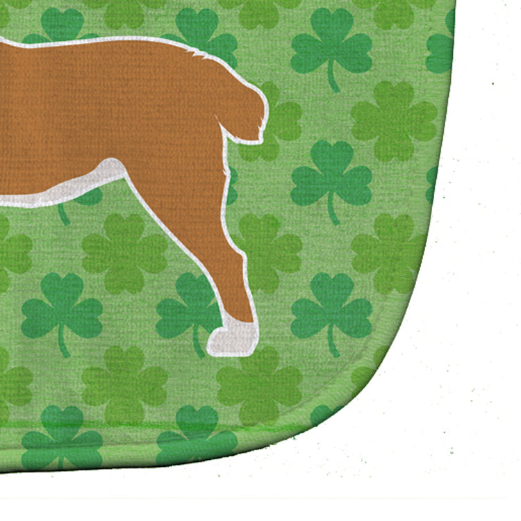 Central Asian Shepherd Dog Shamrocks  Baby Bib BB6433BIB - the-store.com