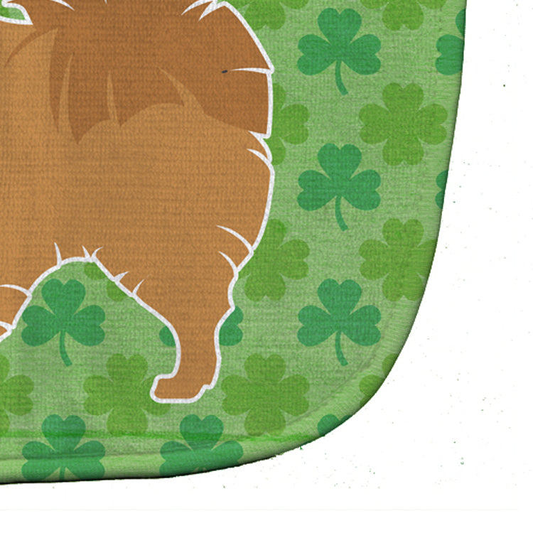 Pomeranian Shamrocks  Baby Bib BB6447BIB - the-store.com