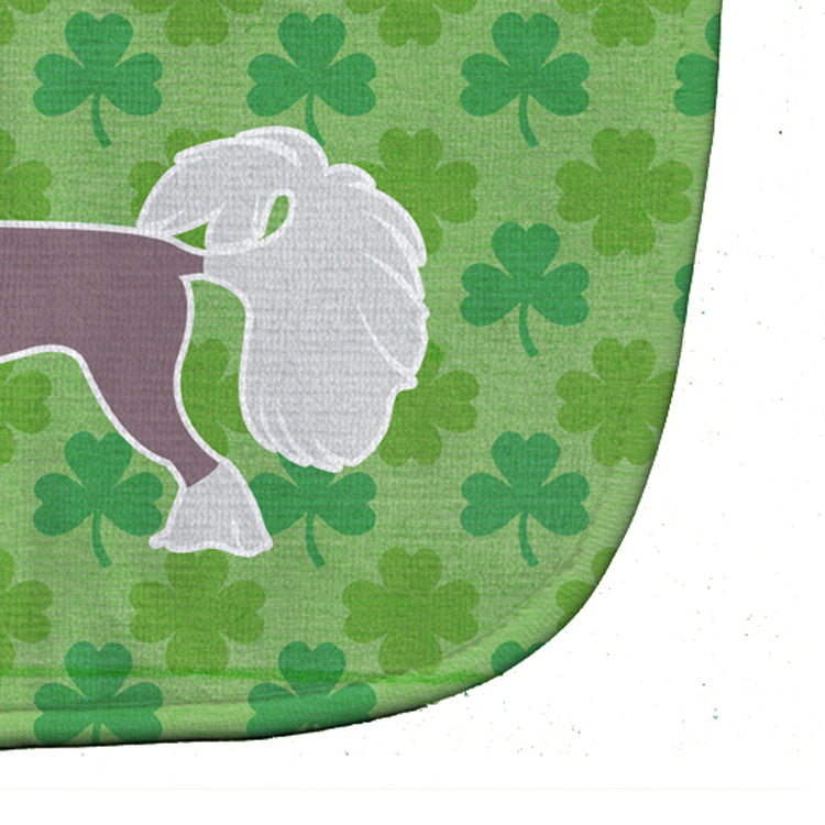 Chinese Crested Shamrocks  Baby Bib BB6448BIB - the-store.com