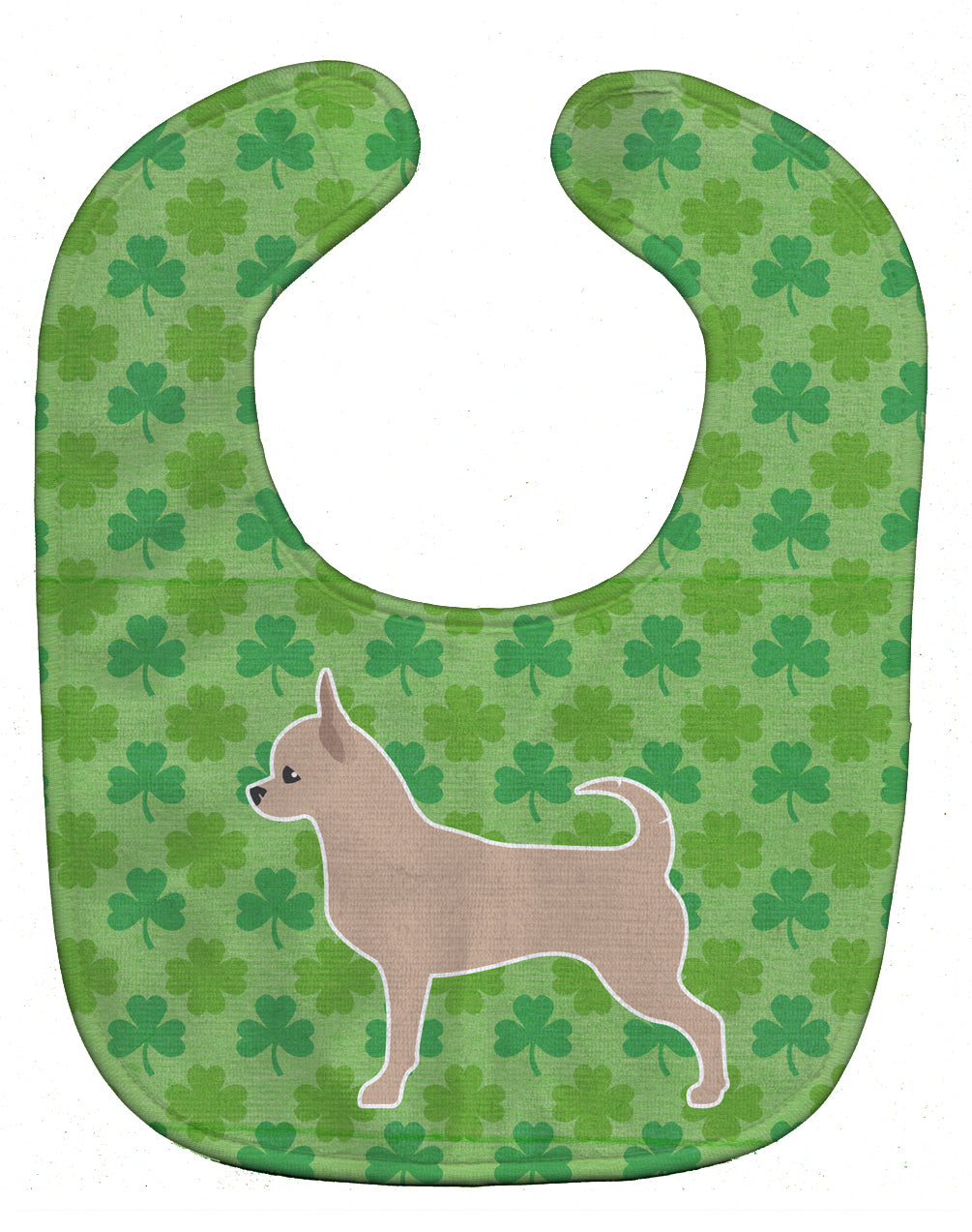 Chihuahua Shamrocks  Baby Bib BB6455BIB - the-store.com