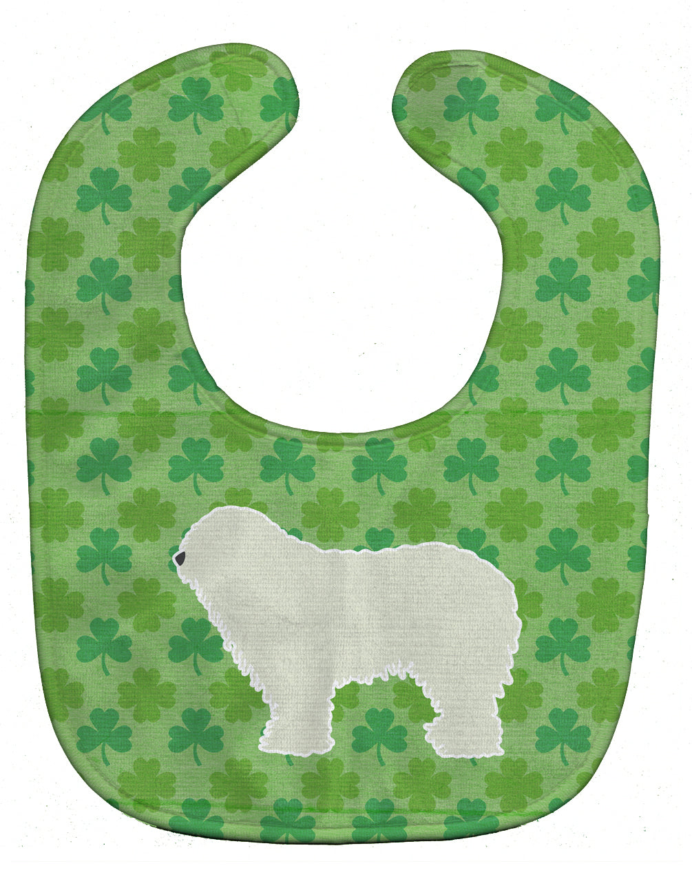 Komondor Shamrocks  Baby Bib BB6460BIB - the-store.com